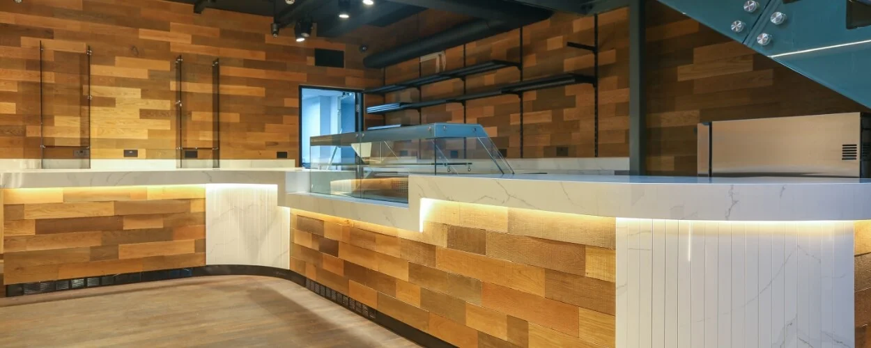 Shop Fit-Out - High Street Kensington, Kensington — bespoke joinery by Yasmeen Joinery