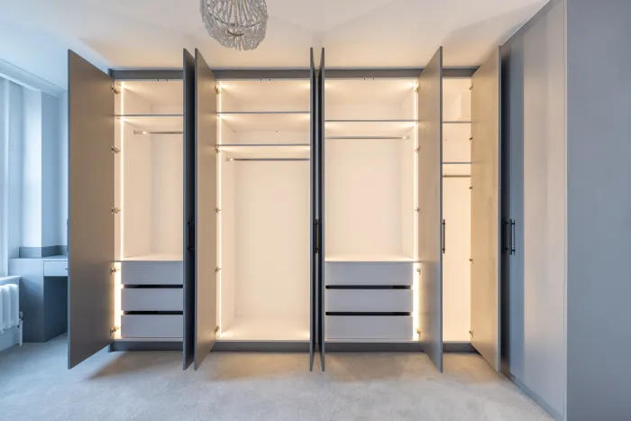 Bedroom Cabinetry — Kensington, Fitzjames Avenue