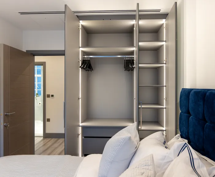 Bedroom Cabinetry — High Street Kensington