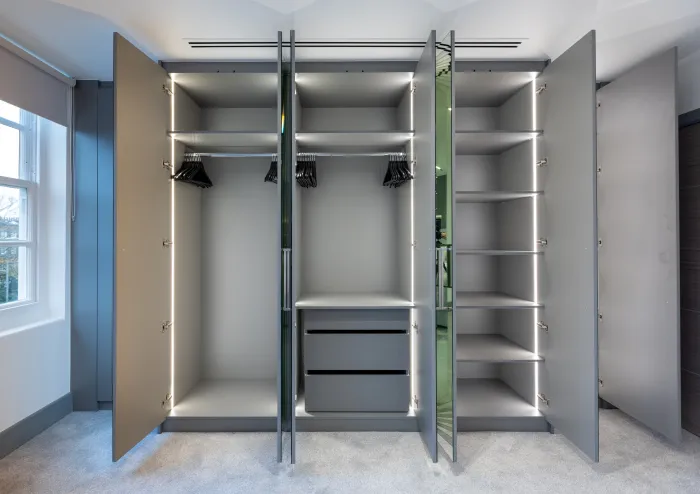Bedroom Cabinetry — High Street Kensington