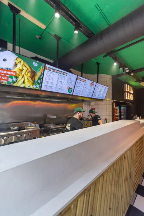 Service Counters & Bars — Mayyil, Notting Hill